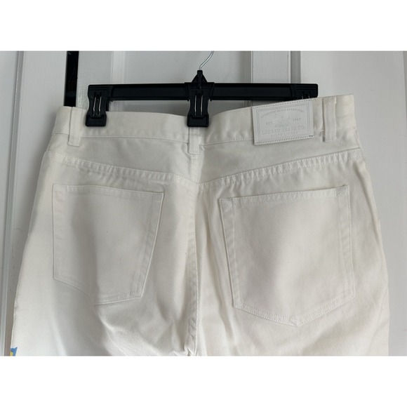 New Polo Ralph Lauren Jean women SIZE 8 Regular White Paint Multi colors‎ - Picture 14 of 16